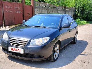 2008 Hyundai Elantra IV (HD), чёрный, 475000 рублей, вид 1