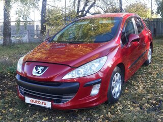 2008 Peugeot 308 I, красный, 375000 рублей, вид 1