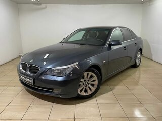 2008 BMW 5 серии 530i V (E60/E61) Рестайлинг, серый, 859000 рублей, вид 1