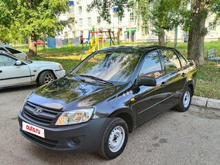 2012 Lada (ВАЗ) Granta I, чёрный, 295000 рублей, вид 1