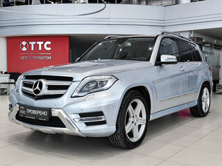 2014 Mercedes-Benz GLK-Класс 250 I (X204) Рестайлинг, серебристый, 1780000 рублей, вид 1