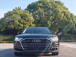 2021 Audi A8 Long 60 TFSI IV (D5), чёрный, 15200253 рублей, вид 1