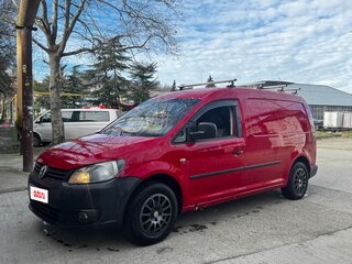2012 Volkswagen Caddy Kasten maxi Maxi III Рестайлинг, красный, 1050000 рублей, вид 1