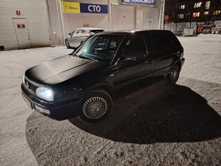 1996 Volkswagen Golf III, синий, 385000 рублей, вид 1
