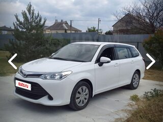 2017 Toyota Corolla Fielder XI (E160, E170, E180) Рестайлинг 1, белый, 1320000 рублей, вид 1
