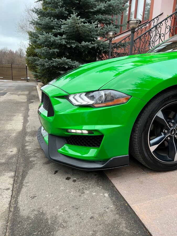 2019 Ford Mustang VI Рестайлинг, зелёный - вид 11