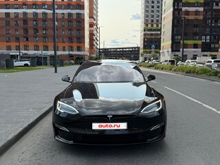 2021 Tesla Model S Long Range I Рестайлинг 2, чёрный, 6500000 рублей, вид 1