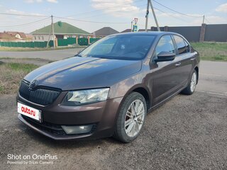 2014 Skoda Octavia III (A7), коричневый, 1050000 рублей, вид 1