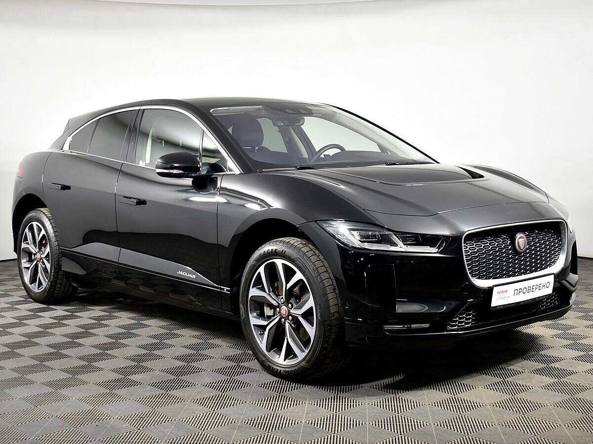 2019 Jaguar I-Pace I, чёрный - вид 2