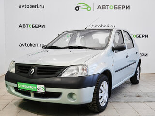 2008 Renault Logan I, зелёный, 315000 рублей, вид 1