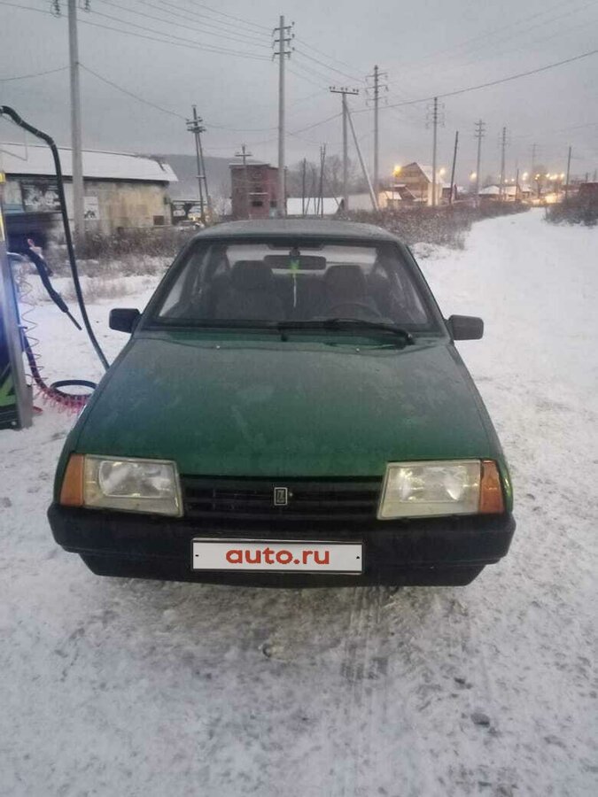 1996 LADA (ВАЗ) 21099, зелёный, 50000 рублей - вид 1