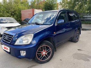 2009 Chery Tiggo (T11) I, синий, 390000 рублей, вид 1
