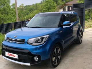 2018 Kia Soul II Рестайлинг, синий, 1660000 рублей, вид 1
