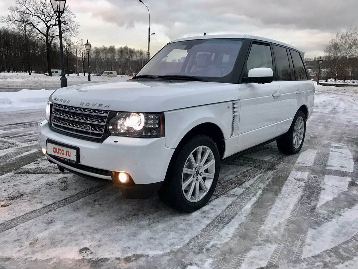 Land Rover range Rover 2012 Р±РµР»С‹Р№