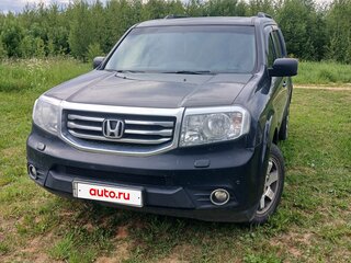 2012 Honda Pilot II Рестайлинг, чёрный, 1400000 рублей, вид 1