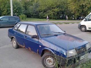 2000 Lada (ВАЗ) 21099, синий, 35000 рублей, вид 1