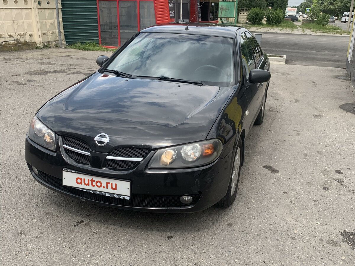 Nissan Almera 2006 черный