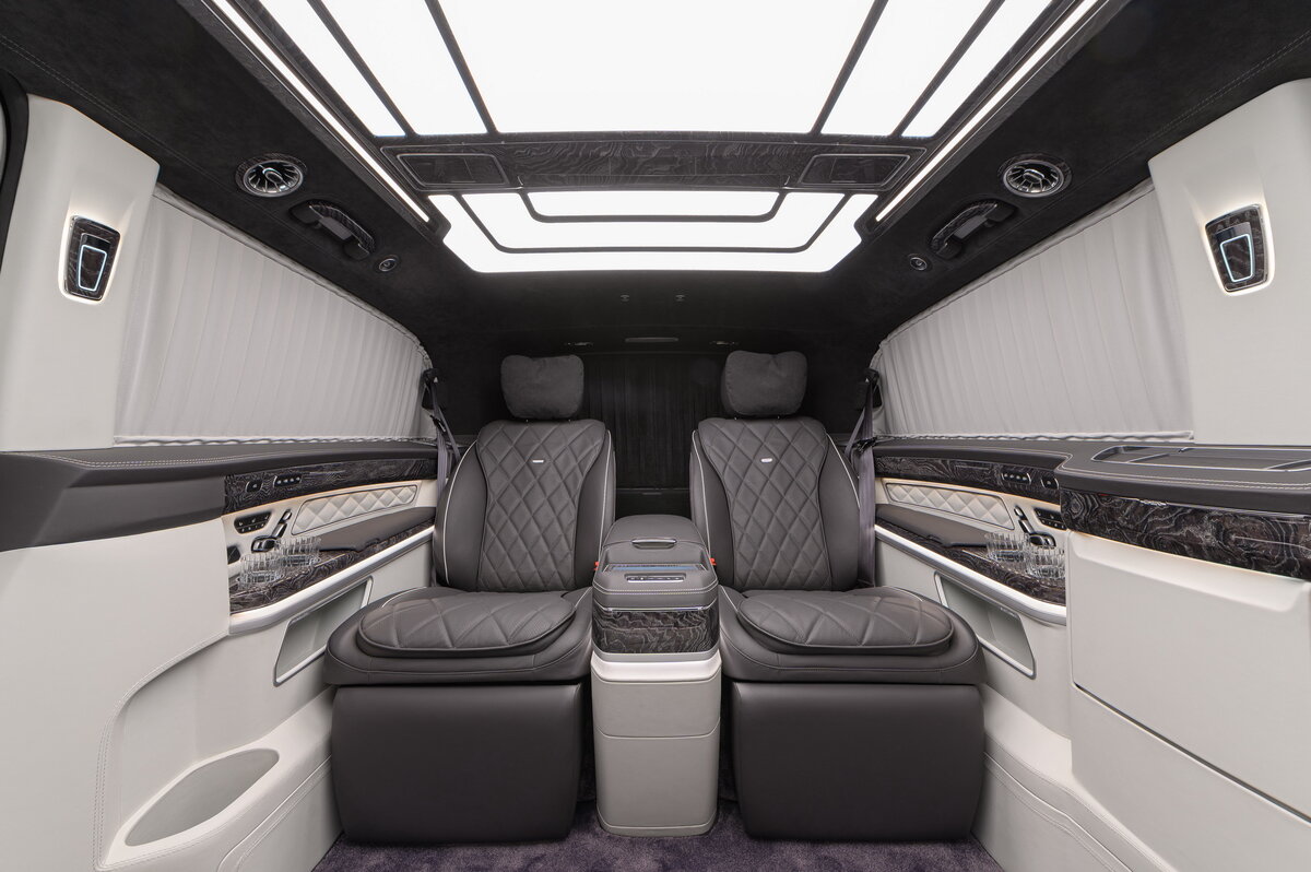 2020 Mercedes-Benz V-Класс XL 250 d экстра длинный II, чёрный, 34000000 рублей - вид 7