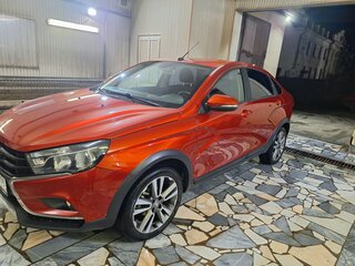 2019 Lada (ВАЗ) Vesta Cross I, красный, 1150000 рублей, вид 1