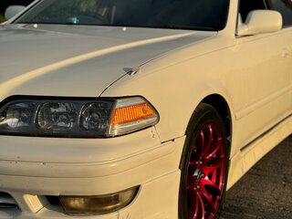 2000 Toyota Mark II VIII (X100), белый, 470000 рублей, вид 1