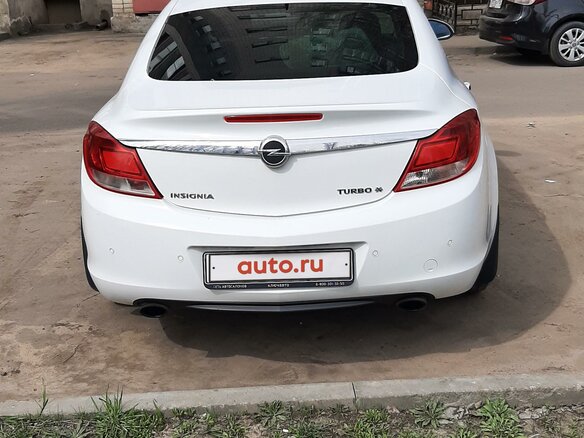 2013 Opel Insignia I, белый, 1050000 рублей - вид 1