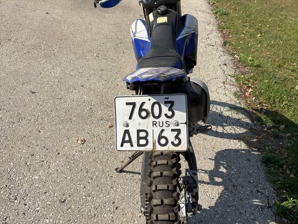 2008 Yamaha WR250R, синий, 525000 рублей - вид 9
