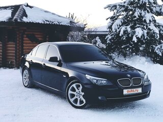 2009 BMW 5 серии 525i V (E60/E61) Рестайлинг, синий, 1100000 рублей, вид 1