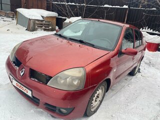 2007 Renault Symbol I Рестайлинг 2, красный, 199000 рублей, вид 1