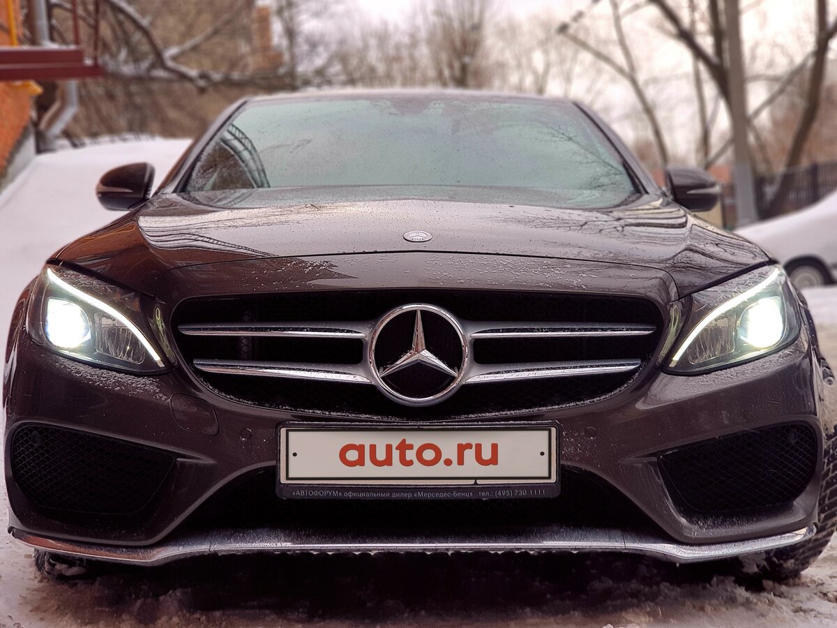 Мерседес w205 коричневый