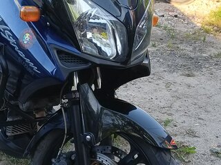 2002 Suzuki V-Strom 1000, синий, 400000 рублей, вид 1