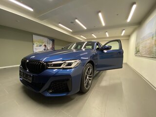 2020 BMW 5 серии 520d xDrive VII (G30/G31) Рестайлинг, синий, 4690000 рублей, вид 1