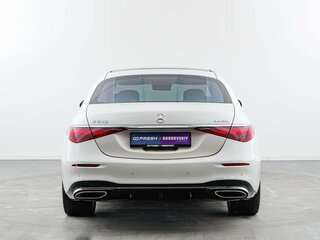 2021 Mercedes-Benz S-Класс 500 4MATIC VII (W223), белый, 11949077 рублей, вид 4