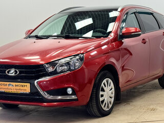 2018 Lada (ВАЗ) Vesta SW I, красный, 940000 рублей, вид 1