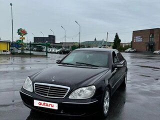 2004 Mercedes-Benz S-Класс 600 Long IV (W220) Рестайлинг, чёрный, 1600000 рублей, вид 1