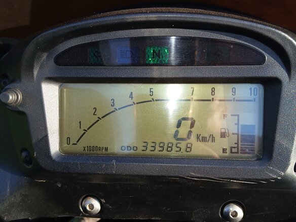 1998 Suzuki XF 650 Freewind, чёрный, 335000 рублей - вид 10