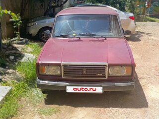 2004 Lada (ВАЗ) 2107, пурпурный, 125000 рублей, вид 1