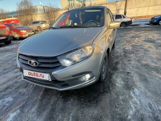 2019 Lada (ВАЗ) Granta I Рестайлинг, серебристый, 330000 рублей, вид 3