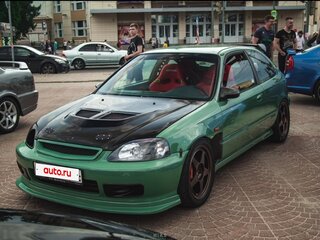 2000 Honda Civic VI Рестайлинг, зелёный, 950000 рублей, вид 1