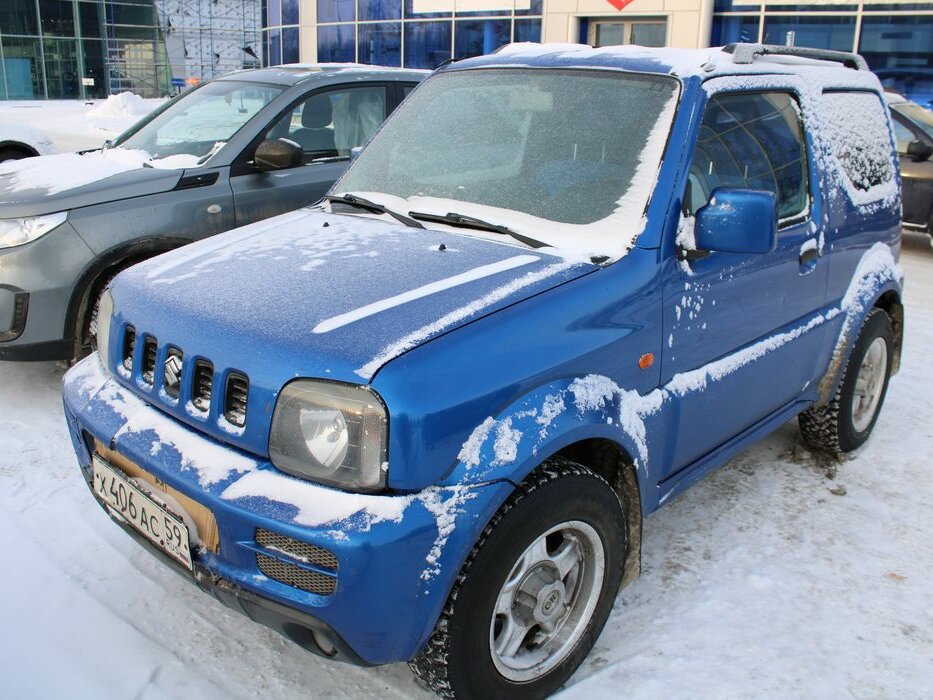 Сузуки джимни синий