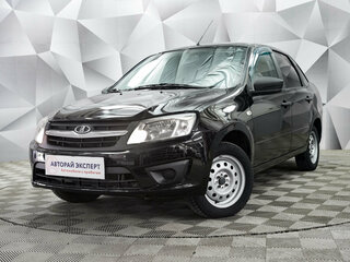 2018 Lada (ВАЗ) Granta I Рестайлинг, чёрный, 431000 рублей, вид 1