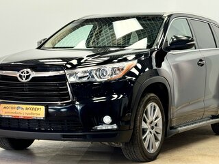 2014 Toyota Highlander III (U50), чёрный, 2950000 рублей, вид 1