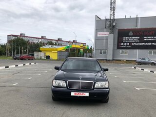 1994 Mercedes-Benz S-Класс 320 Long 4-speed III (W140), синий, 2700000 рублей, вид 1