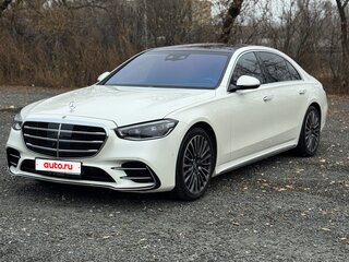 2021 Mercedes-Benz S-Класс 350 d Long 4MATIC VII (W223), белый, 11900000 рублей, вид 1