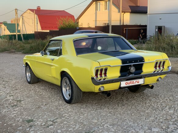 1969 Ford Mustang I, жёлтый - вид 11