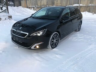 2017 Peugeot 308 II, чёрный, 1435000 рублей, вид 1
