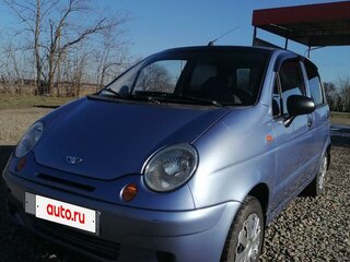 2008 Daewoo Matiz I Рестайлинг, синий, 210000 рублей, вид 1