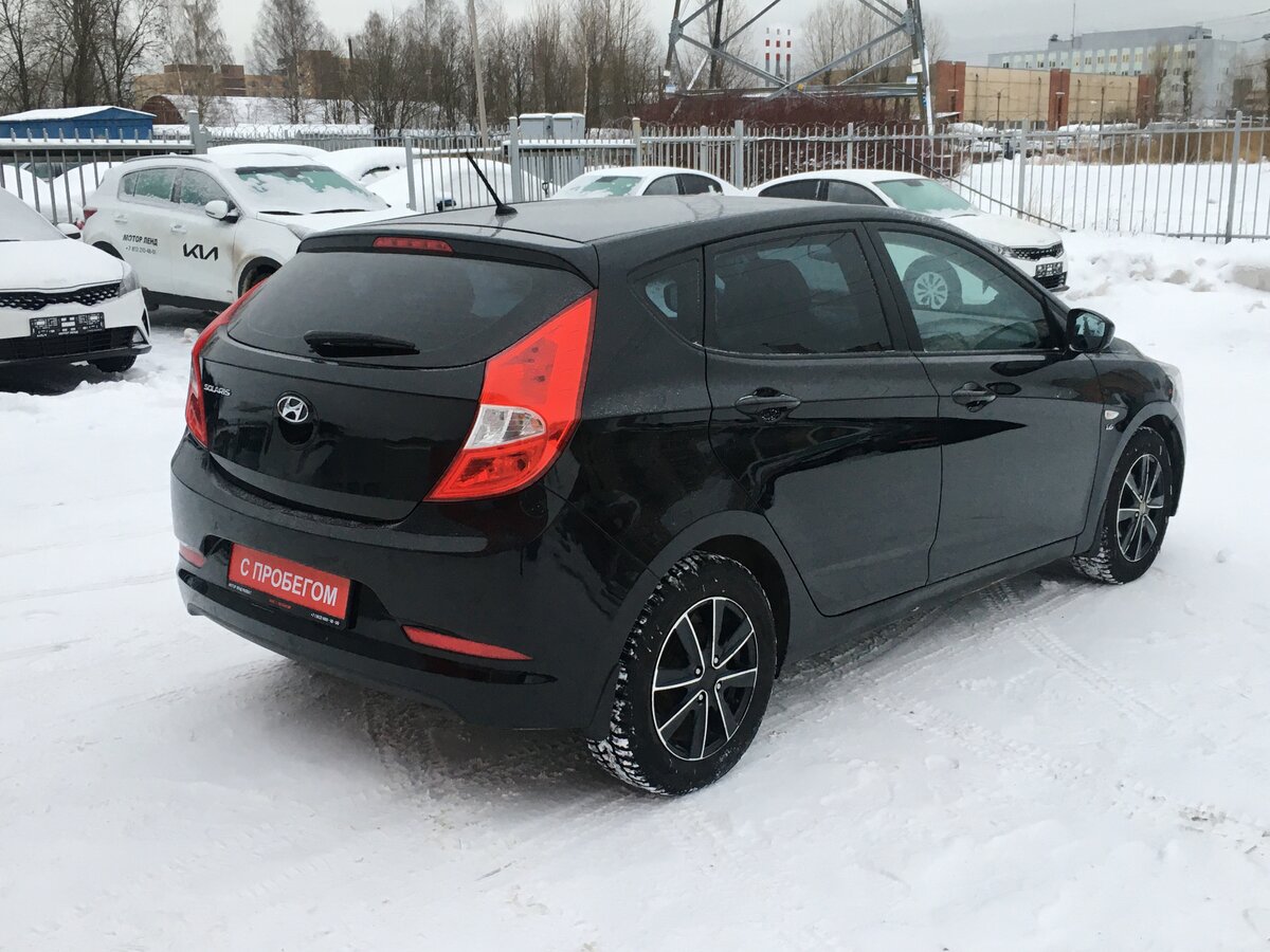 Купить б/у Hyundai Solaris I Рестайлинг 1.6 AT (123 л.с