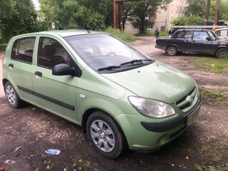 2008 Hyundai Getz I Рестайлинг, зелёный, 400000 рублей, вид 1