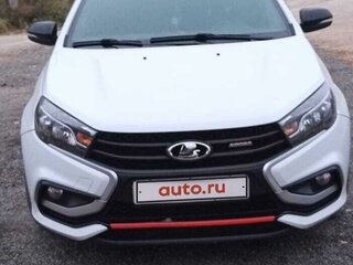 2019 Lada (ВАЗ) Vesta Sport I, белый, 1500000 рублей, вид 1