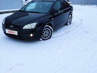 2007 Ford Focus II, чёрный, 360000 рублей, вид 1